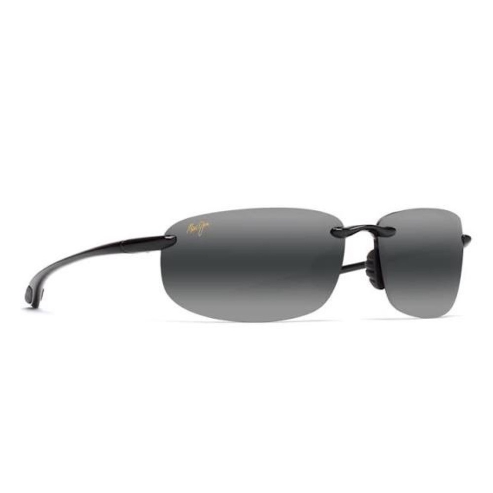 Maui Jim Sport Ho’okipa black frame sunglasses with gray lenses